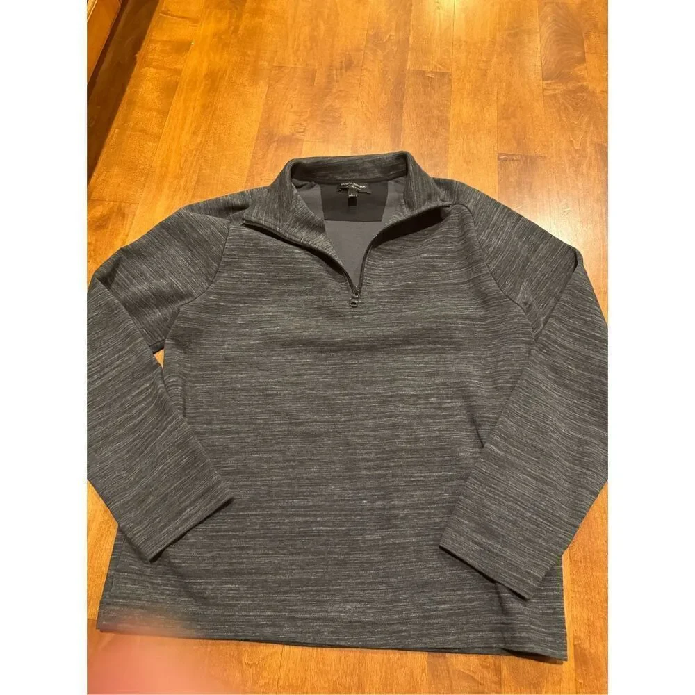 Men’s Banana Republic moisture wicking quarter zip size large